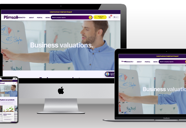 Techsini-Grafik der Website-Startseite